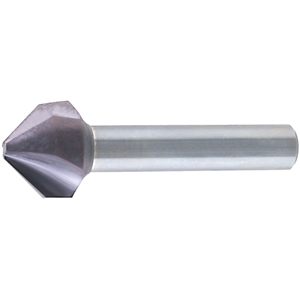 Solid carbide deburring countersink sim. to DIN335C 90° 25mm TiAlN